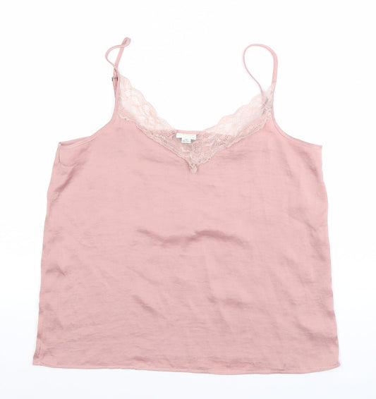Jacqueline de Yong Pink Camisole Top, Women's Size 10