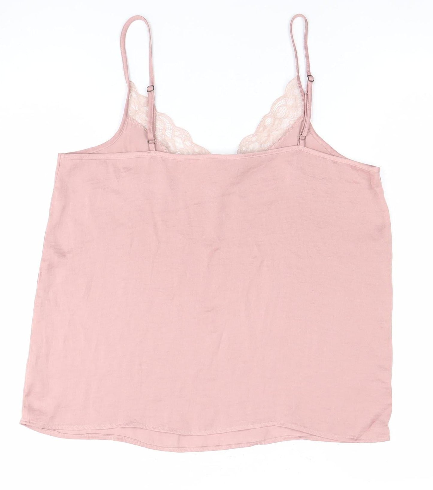 Womens UK Size 10 Jacqueline de Yong Pink Camisole Camisole