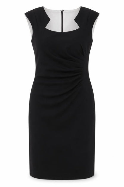 Calvin Klein Women's Black Sheath Dress - Size 10