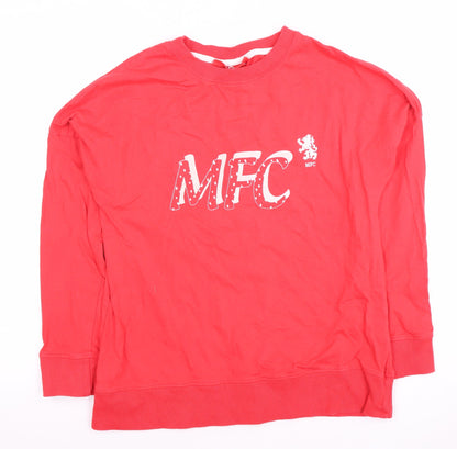 MFC Official Merchandise Unisex Adult Red T-Shirt