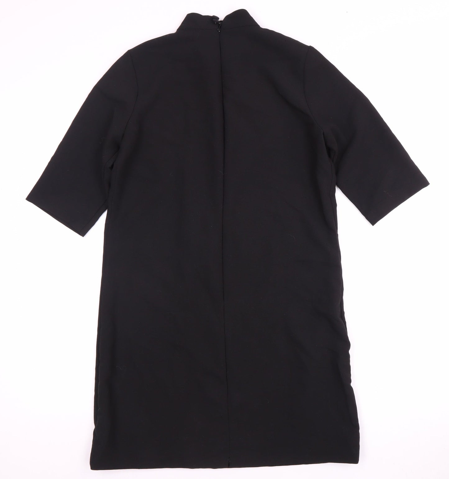 Boohoo Women's Black High Neck Dress Size 12