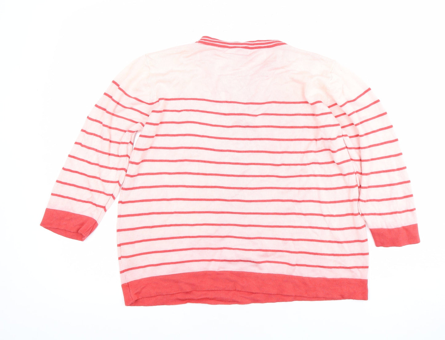 Womens UK Size L Fay Louise Multicoloured Pullover Jumper