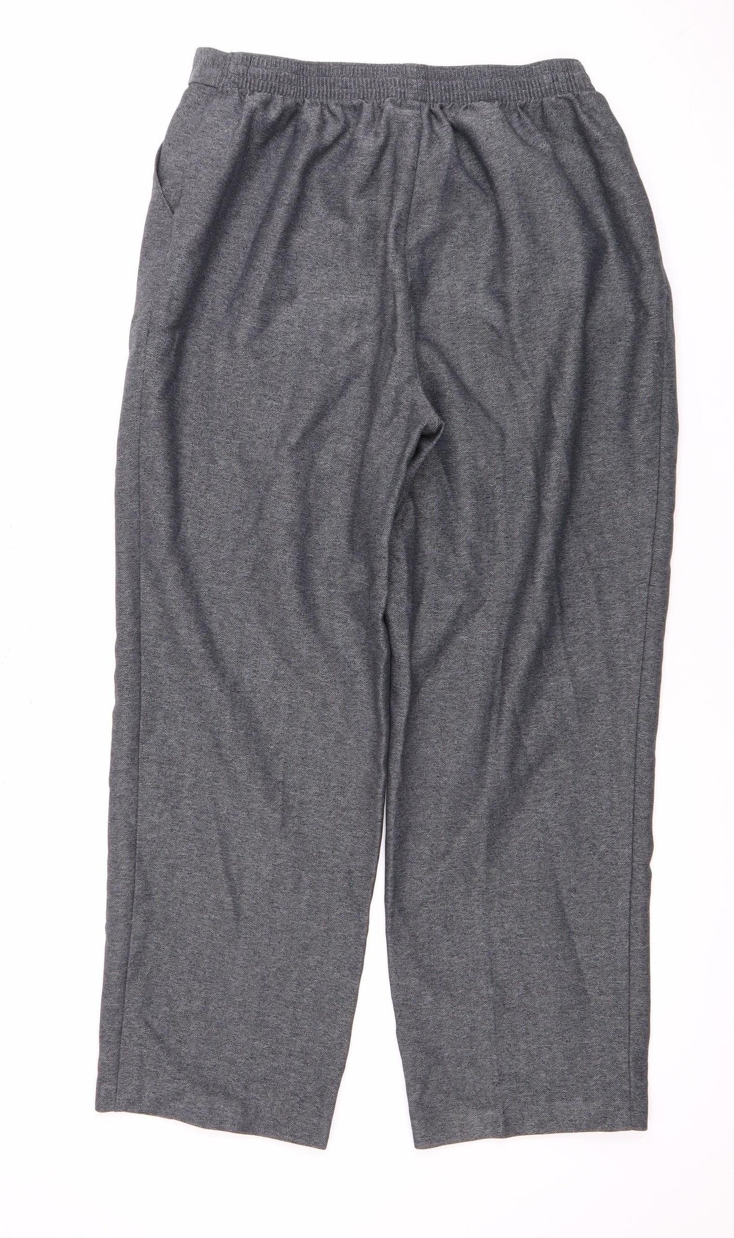 Womens UK Size 14 Marks and Spencer   Grey Trousers