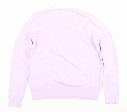 Womens UK Size 14 Marks and Spencer Purple Pullover Jumper