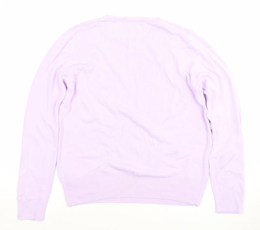 Womens UK Size 14 Marks and Spencer Purple Pullover Jumper
