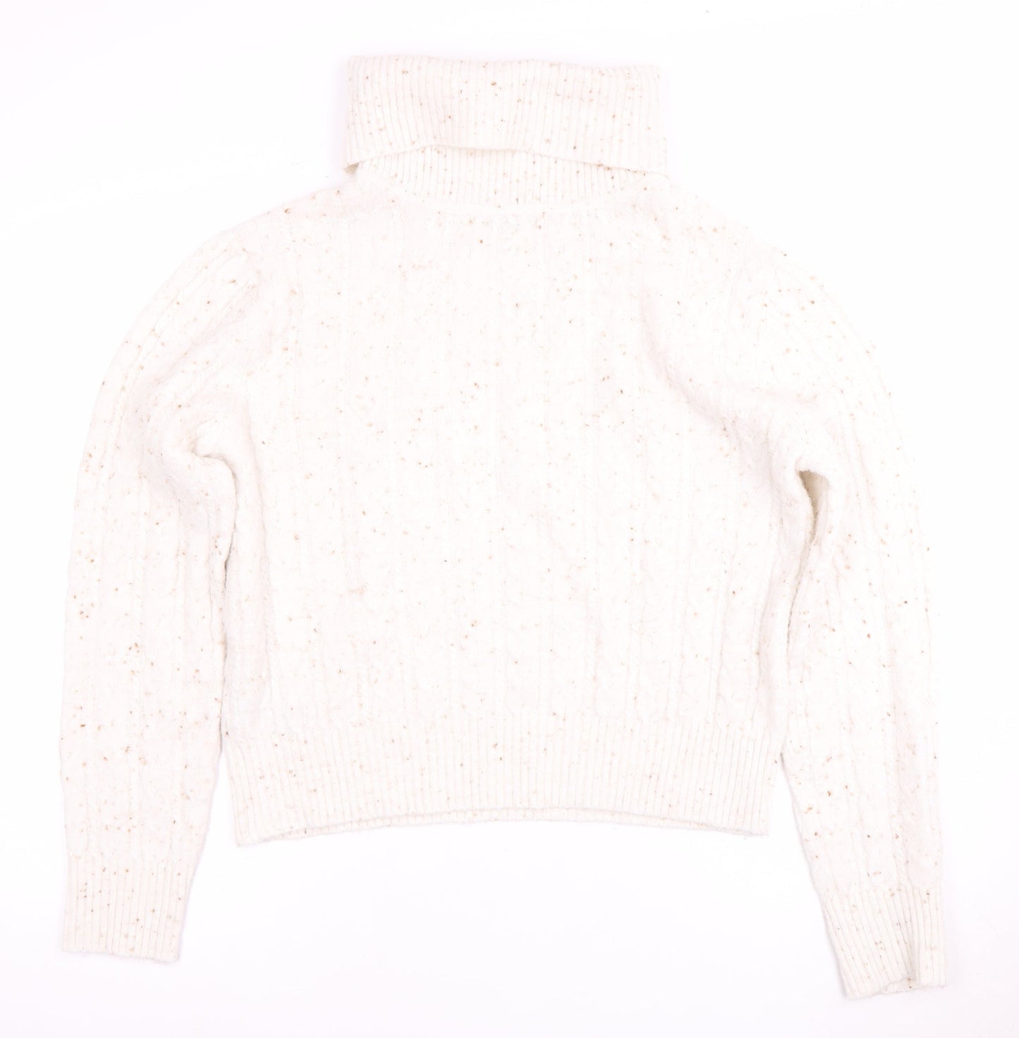 Womens UK Size M MNG White Pullover Jumper