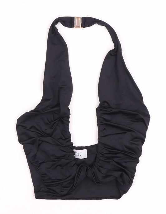 Womens UK Size 6 Oh Polly Black Camisole Tank