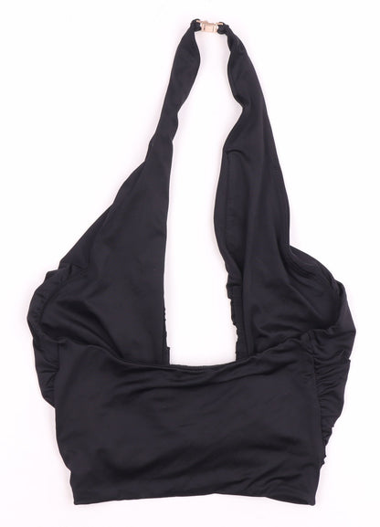 Womens UK Size 6 Oh Polly Black Camisole Tank