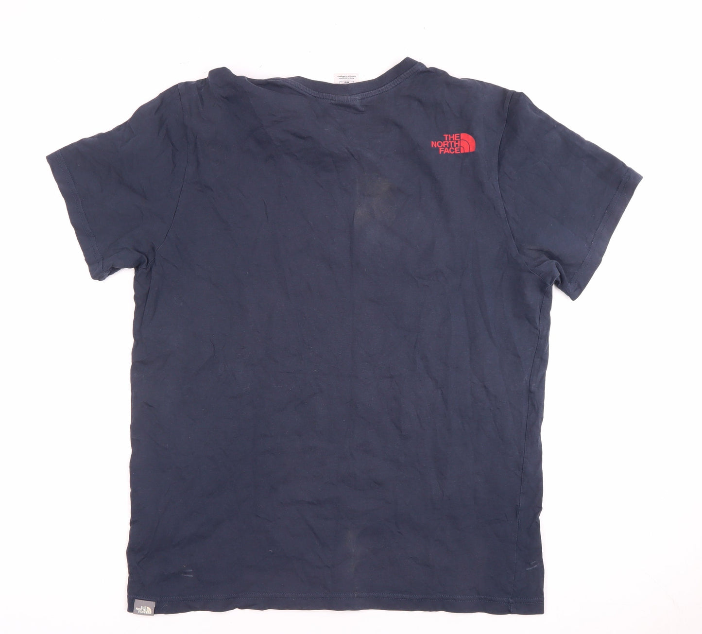 The North Face Men's Blue Cotton T-Shirt M