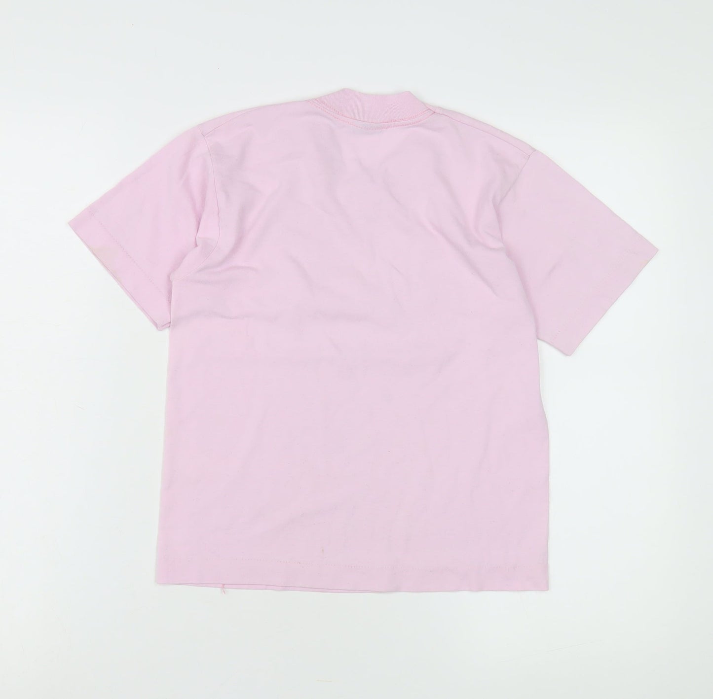 Fruit of the Loom Girls Pink Graphic T-Shirt 10 Years