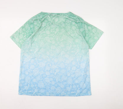 Isle Women's Multicoloured Floral T-Shirt M