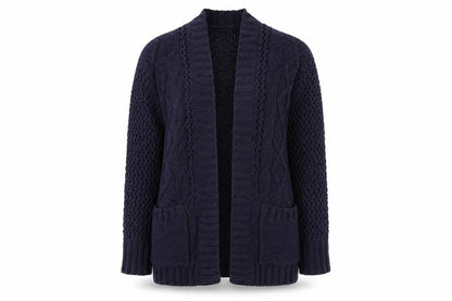 Womens UK Size S Marks and Spencer Blue Cardigan Jumper