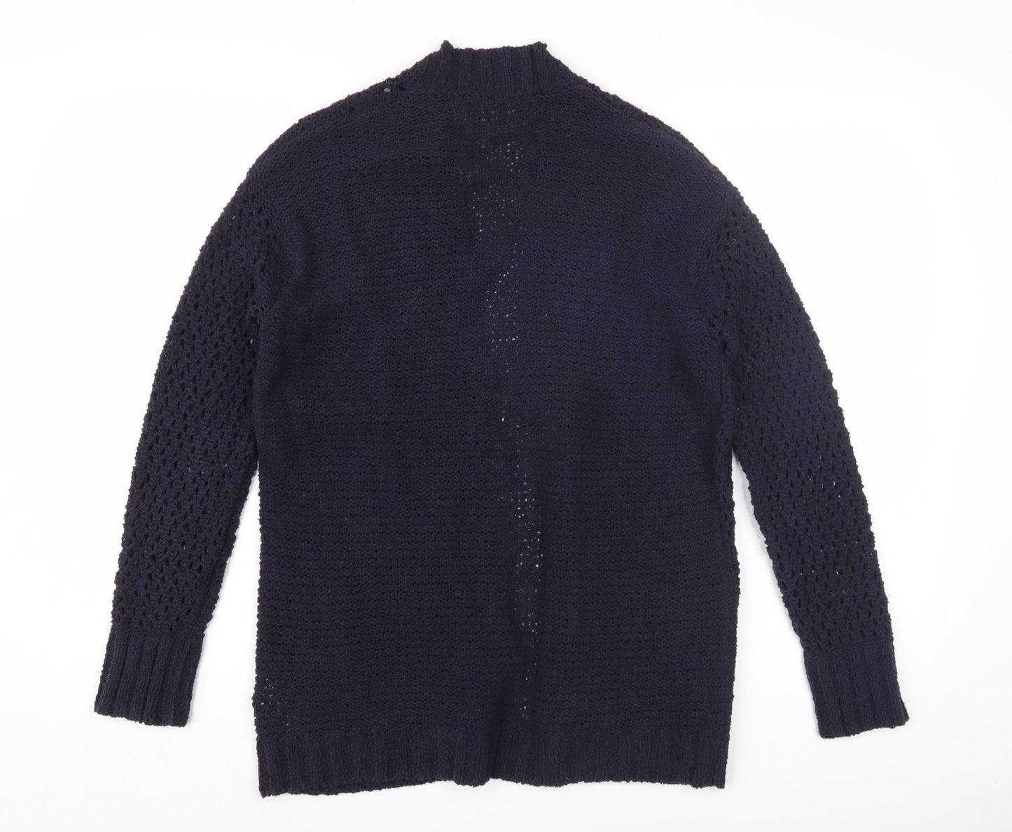 Womens UK Size S Marks and Spencer Blue Cardigan Jumper