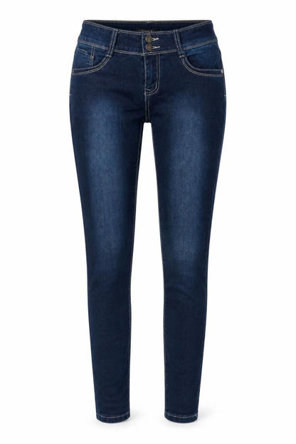 Justy Women's Blue Skinny Jeans M Size