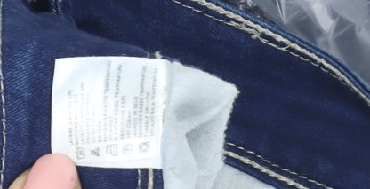 Justy Women's Blue Skinny Jeans M Size