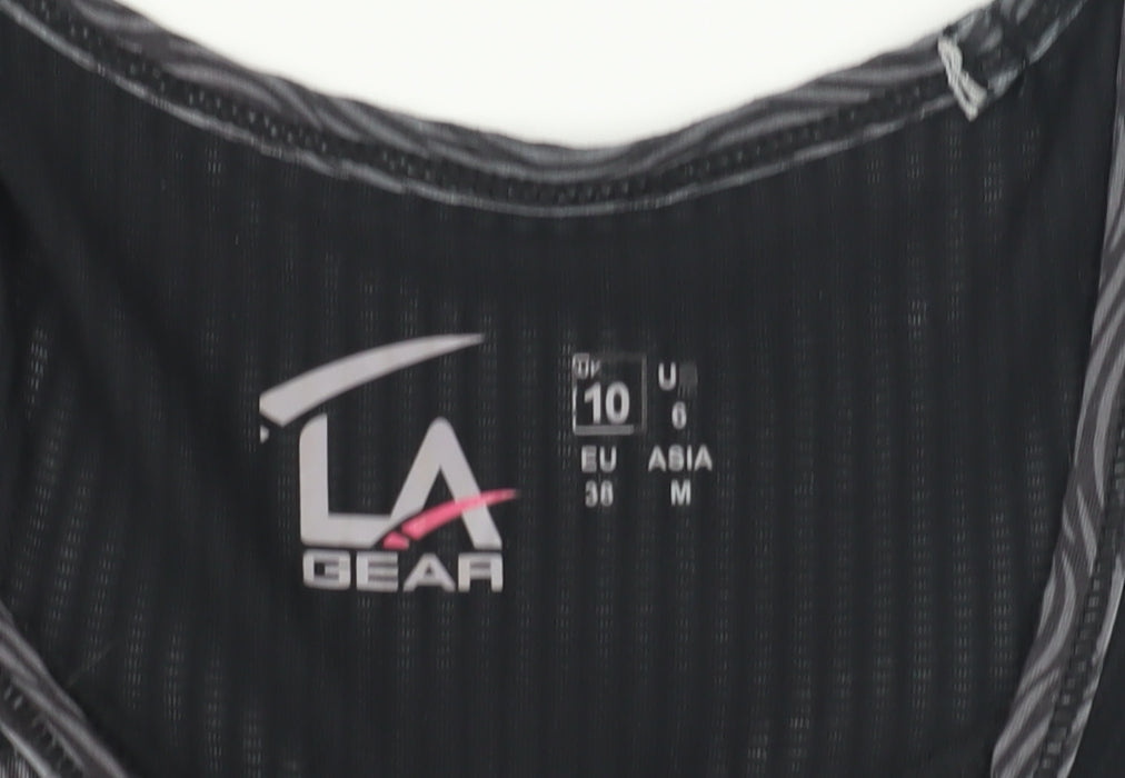 LA Gear Women's Black Gym Tank Top Size 10