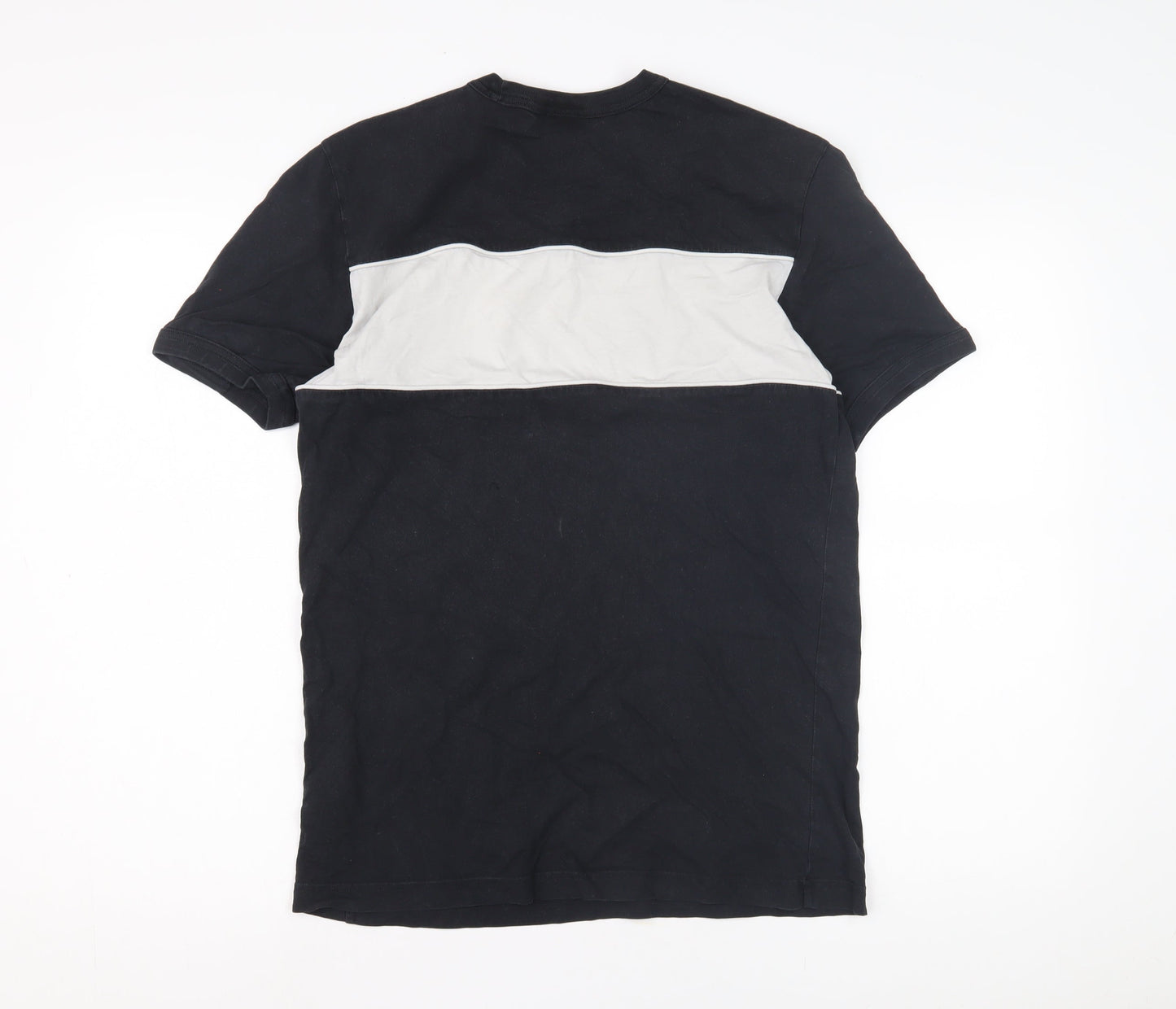 Adidas Men's Black Medium Crew Neck T-Shirt