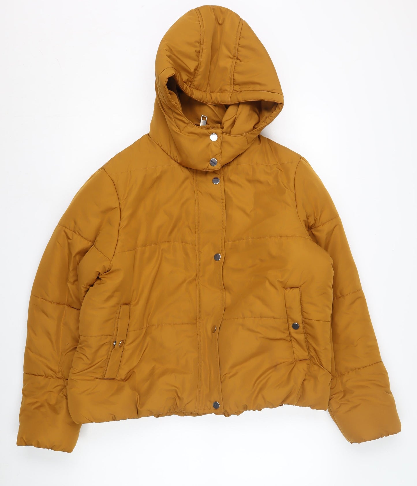 Womens UK Size 16 Marks and Spencer Brown Puffer Jacket