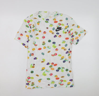 Womens UK Size XS Nike Multicoloured Basic T-Shirt