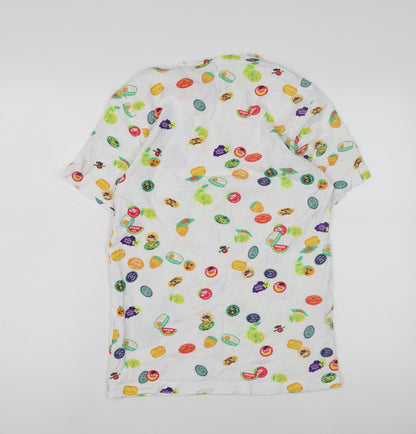 Womens UK Size XS Nike Multicoloured Basic T-Shirt
