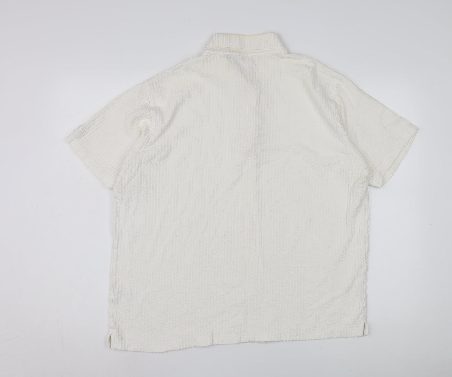 Cotton Traders Men's White XL Polo Shirt