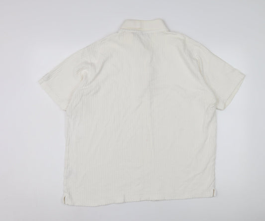 Cotton Traders Men's White XL Polo Shirt