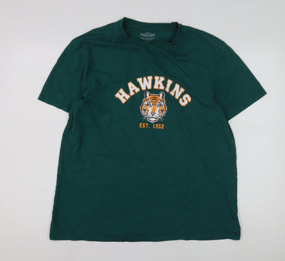 Netflix Stranger Things Green 2XL T-Shirt Unisex