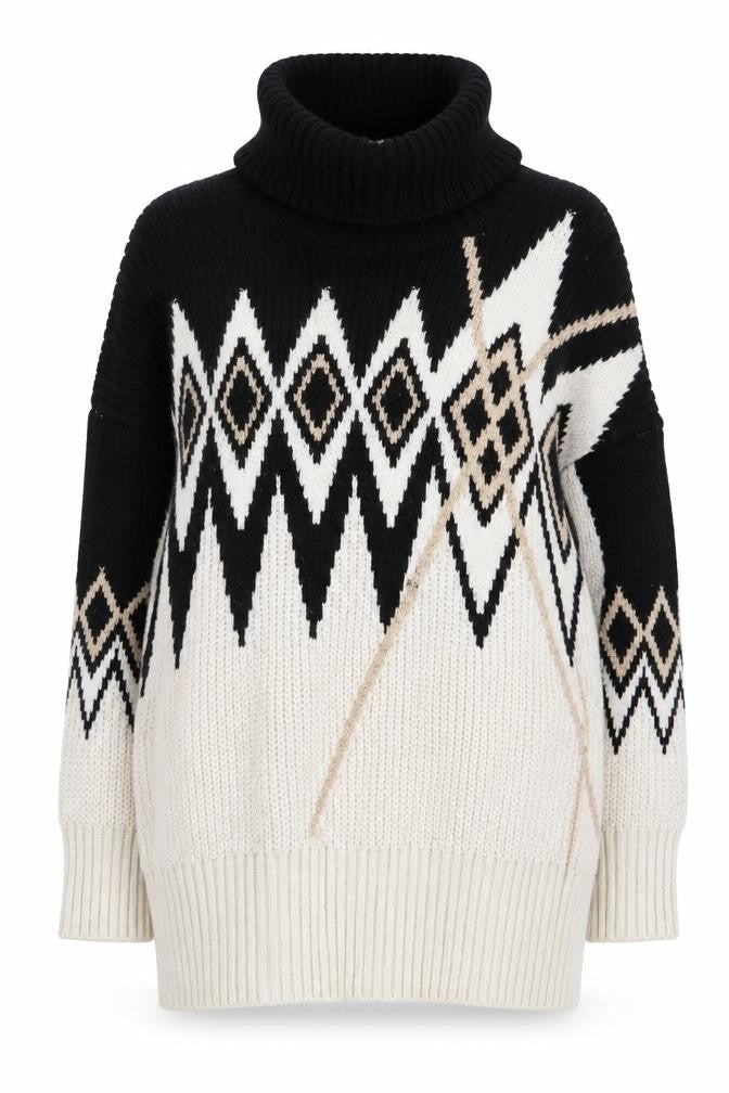 Womens UK Size S River Island Black Pullover Jumper