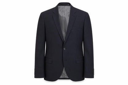 Mens UK Size 38 Topman Regular Black Suit Jacket