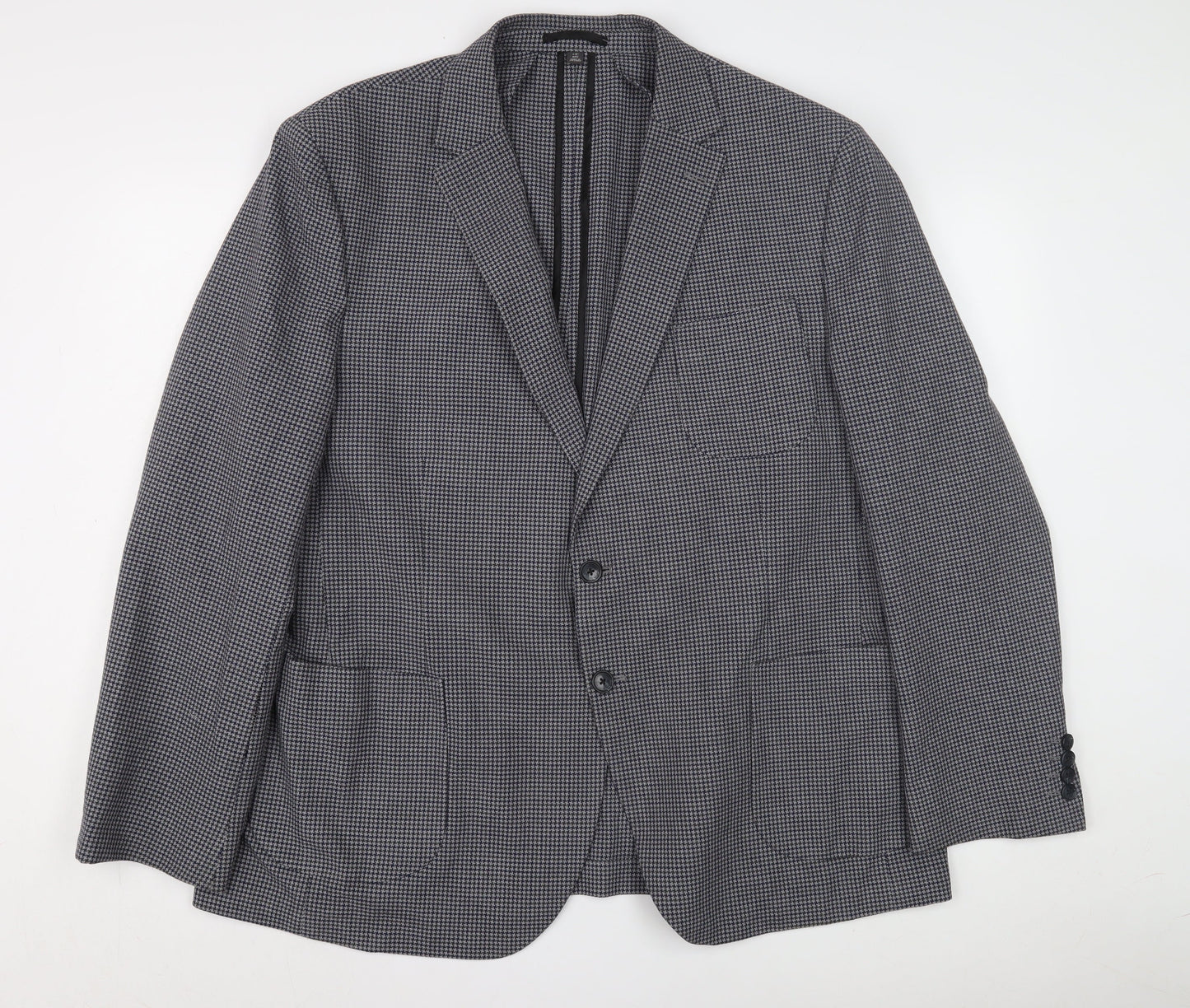 Mens UK Size 46 Marks and Spencer Regular Blue Suit Jacket