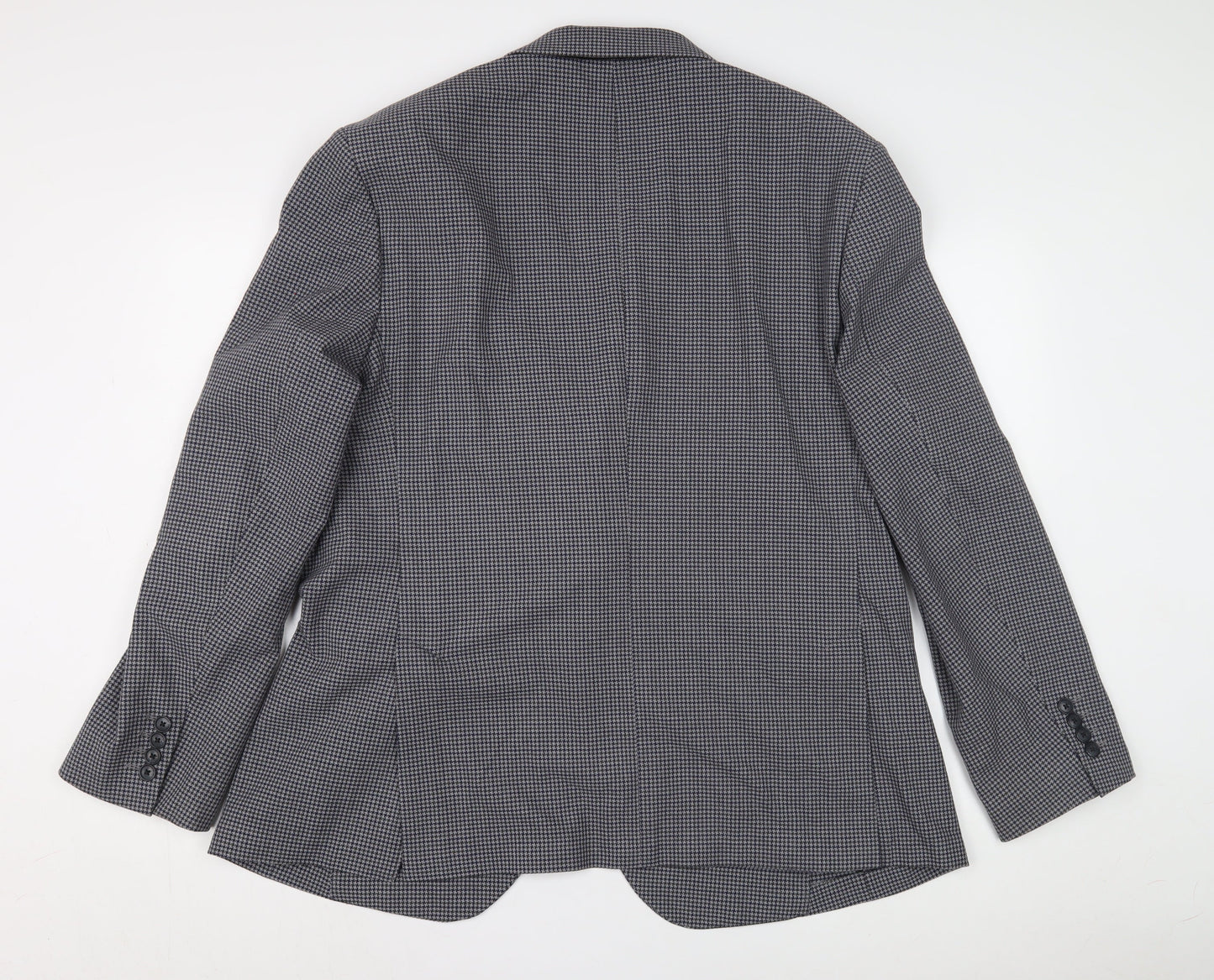 Mens UK Size 46 Marks and Spencer Regular Blue Suit Jacket