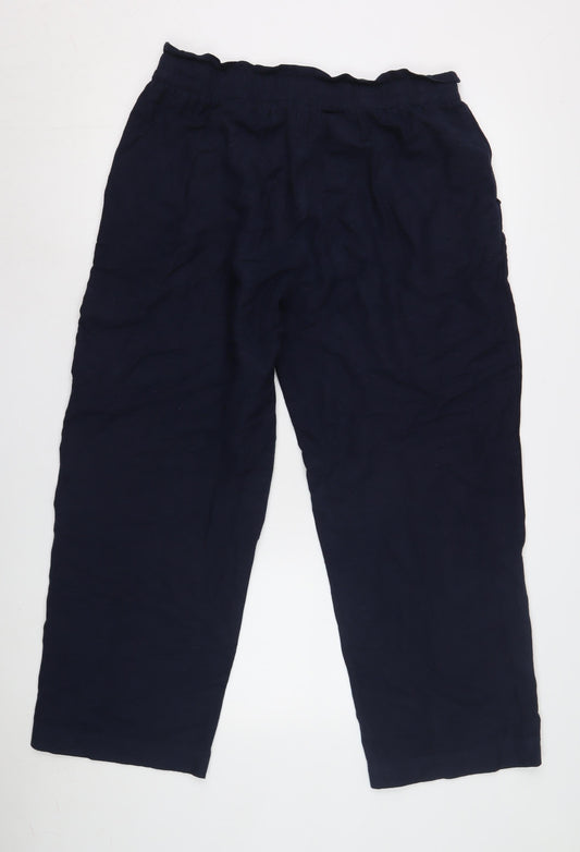 CAPSULE Women's Blue Trousers Size 14L