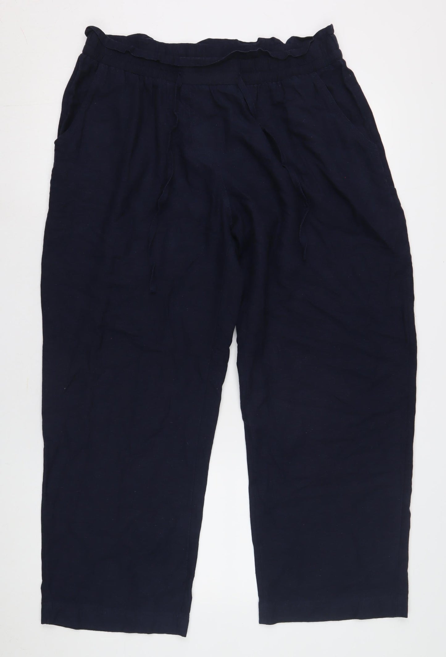 CAPSULE Women's Blue Trousers Size 14L