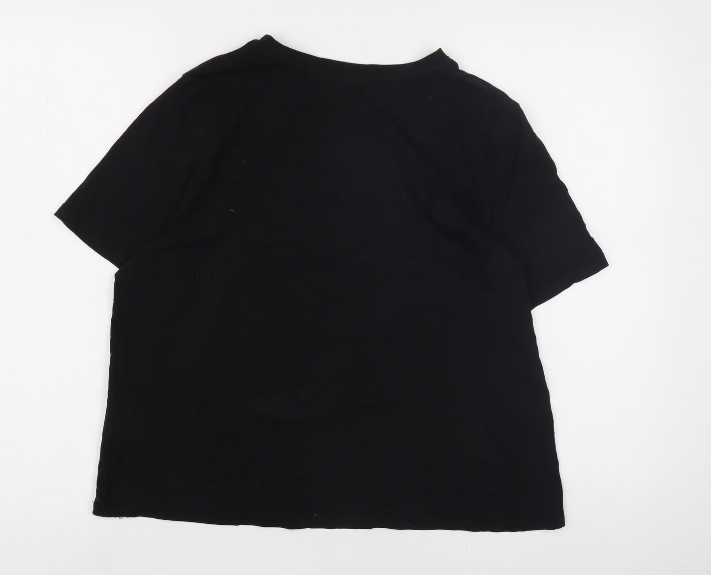 Mens UK Size M H&M Black  T-Shirt
