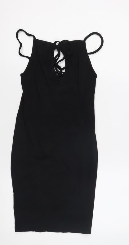 Zara Women’s Black Strappy Sleeveless Dress M