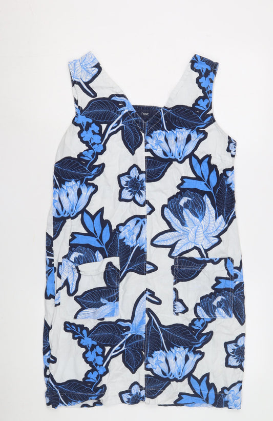 Next Women's Floral Pinafore Dress Size 12