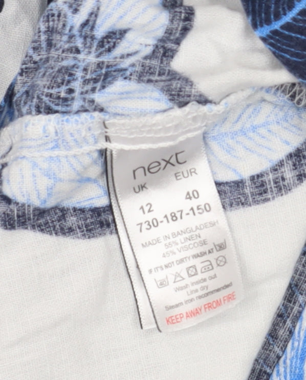 Next Women's Floral Pinafore Dress Size 12