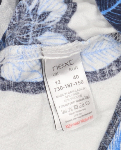 Next Women's Floral Pinafore Dress Size 12