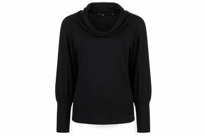 Ted Baker Women's Black Cowl Neck Top Size 6