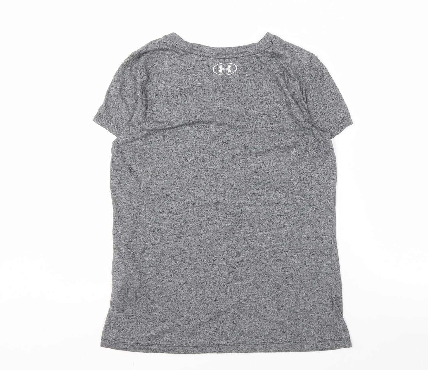 Under Armour Women's Grey T-Shirt, Size S, Activewear