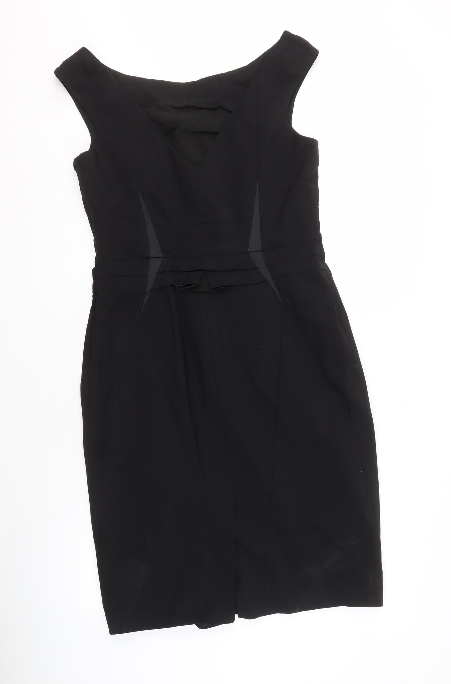 Karen Millen Bodycon Black Dress, Size 16, Party Wear