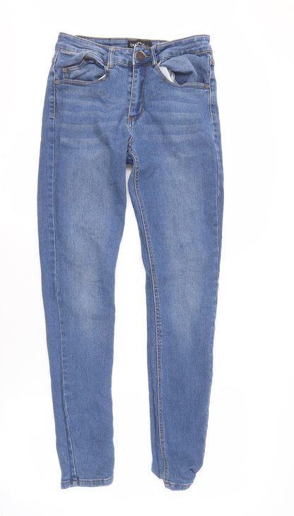 boohooMAN Men's Blue Skinny Jeans Size 30