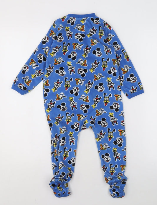Primark Disney Unisex Blue Babygrow - 18 Months