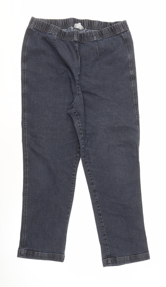 Classic Women's Black Relaxed Fit Denim Jeans