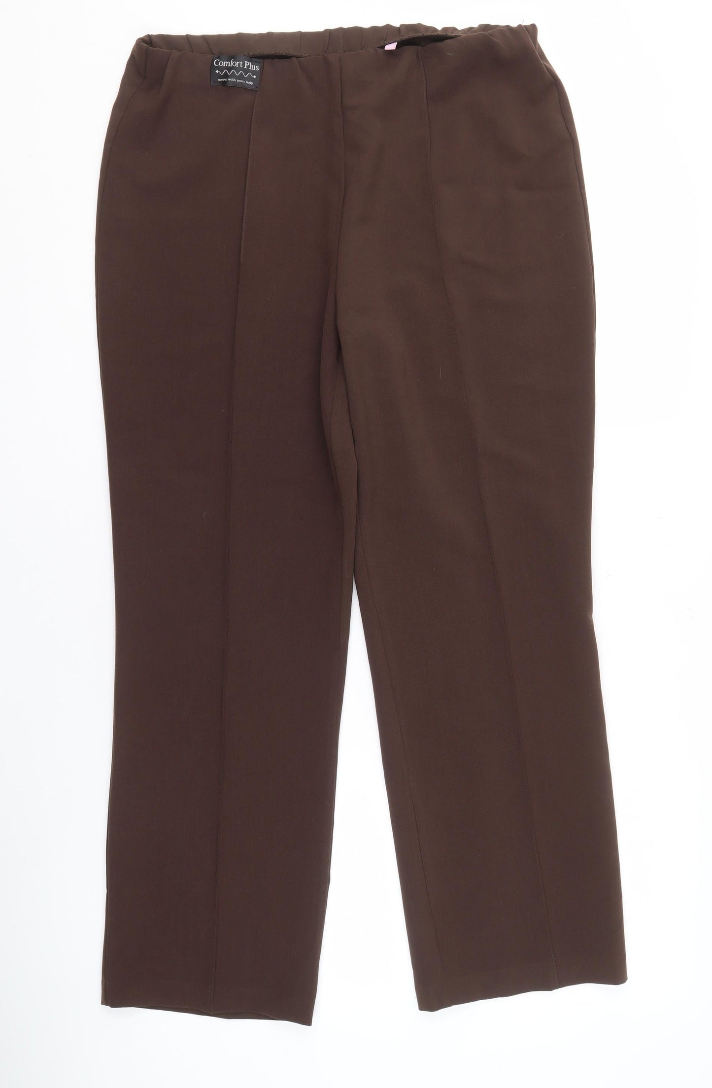 Womens UK Size 14 Sarah Hamilton   Brown Trousers