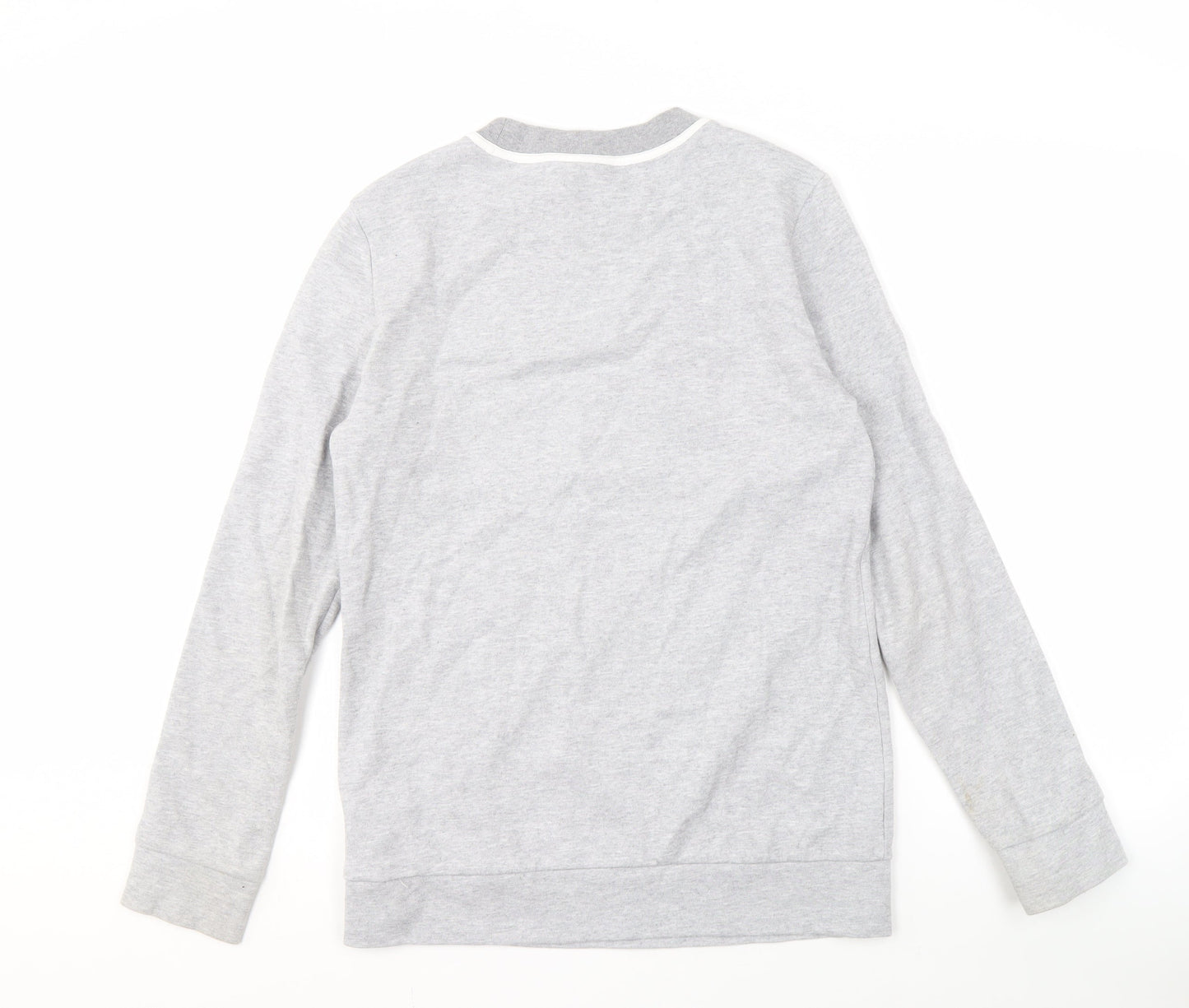 Mens UK Size S Reebok Grey Pullover Sweatshirt