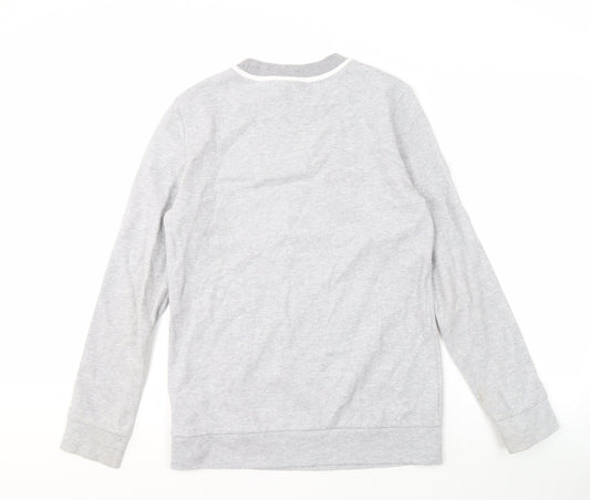 Mens UK Size S Reebok Grey Pullover Sweatshirt