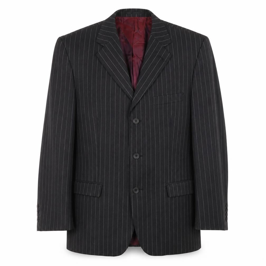 Mens UK Size 40 Dehavilland Regular Black Suit Jacket