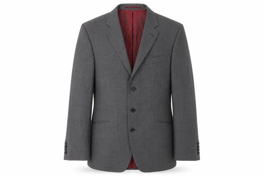 Next Men's Grey 42L Wool Blazer, Formal Jacket