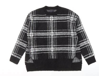 Womens UK Size M Marks and Spencer Black Pullover Jumper